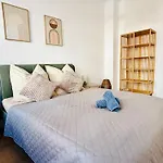 Stilvolles Boho Studio-birgit S-bahn-wifi-garten Érfurt