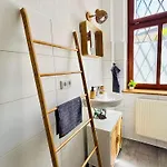 Stilvolles Boho Studio-birgit S-bahn-wifi-garten Érfurt