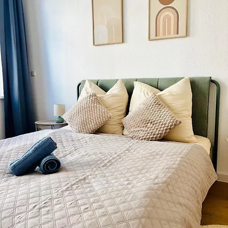 Appartement Stilvolles Boho Studio-birgit S-bahn-wifi-garten *