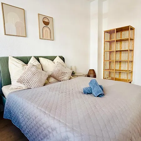 Stilvolles Boho Studio-birgit S-bahn-wifi-garten Appartement *