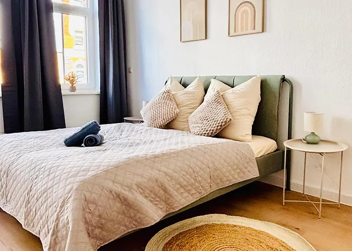 Stilvolles Boho Studio-birgit S-bahn-wifi-garten Appartement Erfurt