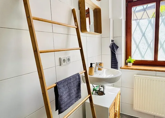 Stilvolles Boho Studio-birgit S-bahn-wifi-garten Erfurt