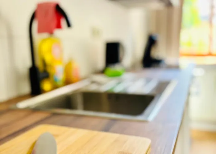 Appartement Stilvolles Boho Studio-birgit S-bahn-wifi-garten *