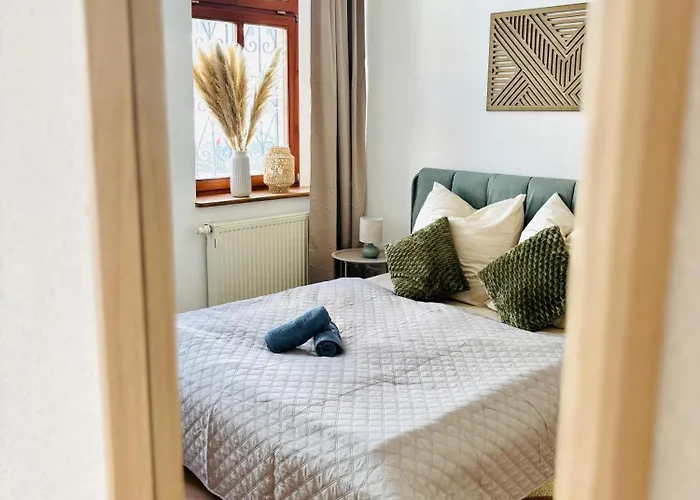 Stilvolles Boho Studio-birgit S-bahn-wifi-garten Erfurt