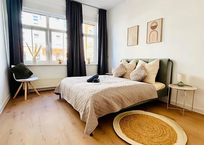 Stilvolles Boho Studio-birgit S-bahn-wifi-garten Appartement *