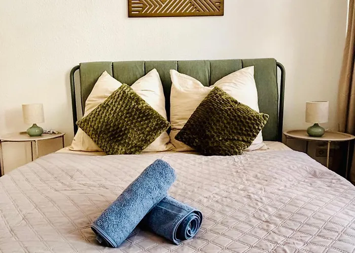 Appartement Stilvolles Boho Studio-birgit S-bahn-wifi-garten Erfurt